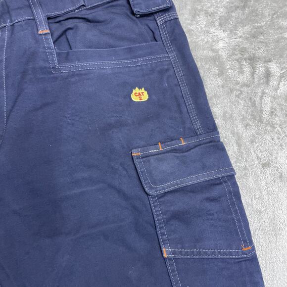 Kontra Work Utility Pants 36 36x33 CAT2 Arc Rated OSHA Comp FR Workwear - Picture 3 of 11